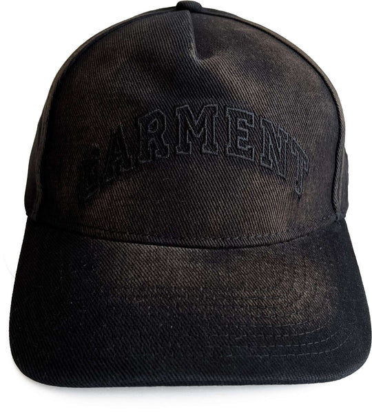  Garment Workshop Cappello Vintage Wash Baseball Cap Chaos Black Uomo Nero