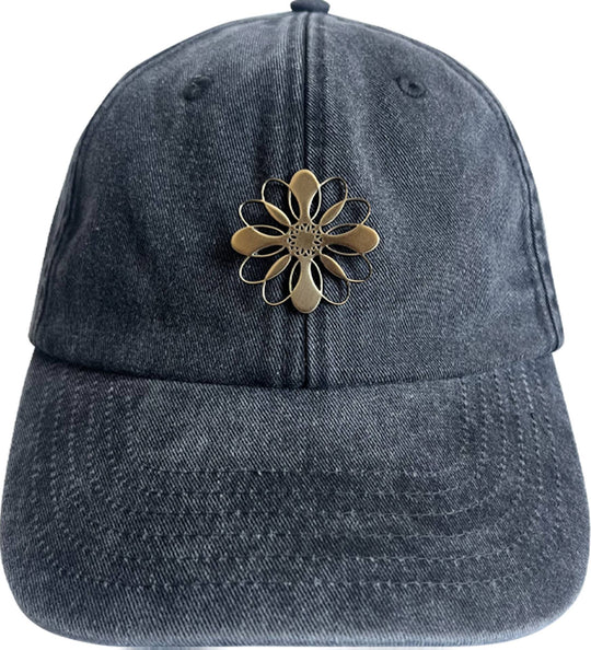  Elëtheya Cappello Vintage Hat Low Profile Black Uomo Nero