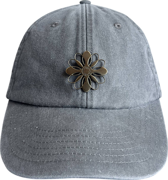  Elëtheya Cappello Vintage Hat Low Profile Grey Uomo Grigio