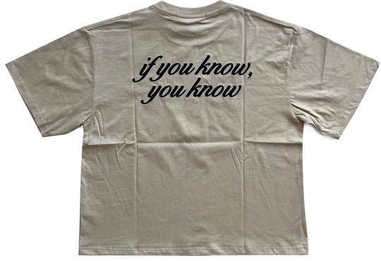  Garment Workshop T-shirt Embroidered Tee Sand Uomo Beige