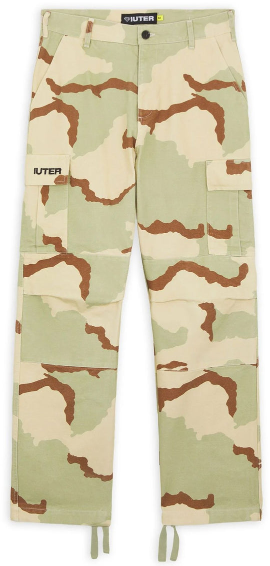  Iuter Pantalone Desert Cargo Canvas Desert Uomo Multicolore