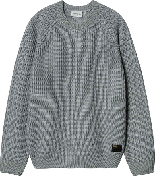  Carhartt Wip Maglione Forth Sweater Dove Grey Uomo Grigio