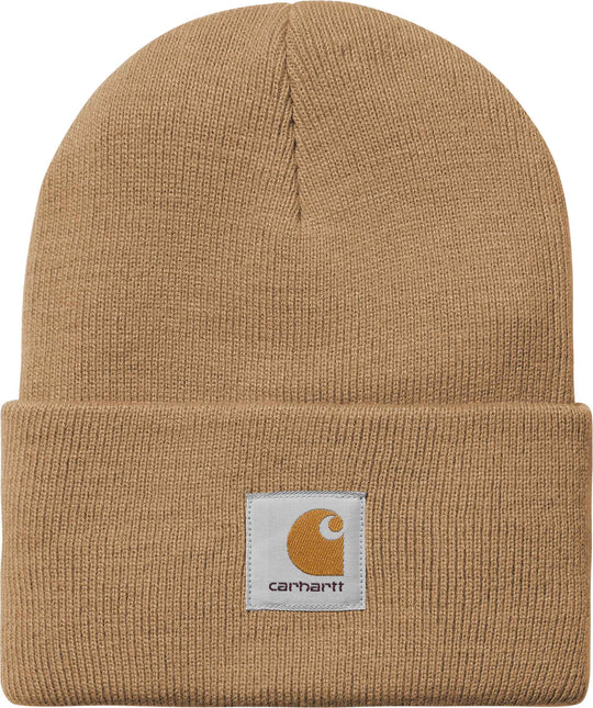  Carhartt Wip Cuffia Acrylic Watch Hat Peanut Uomo Marrone