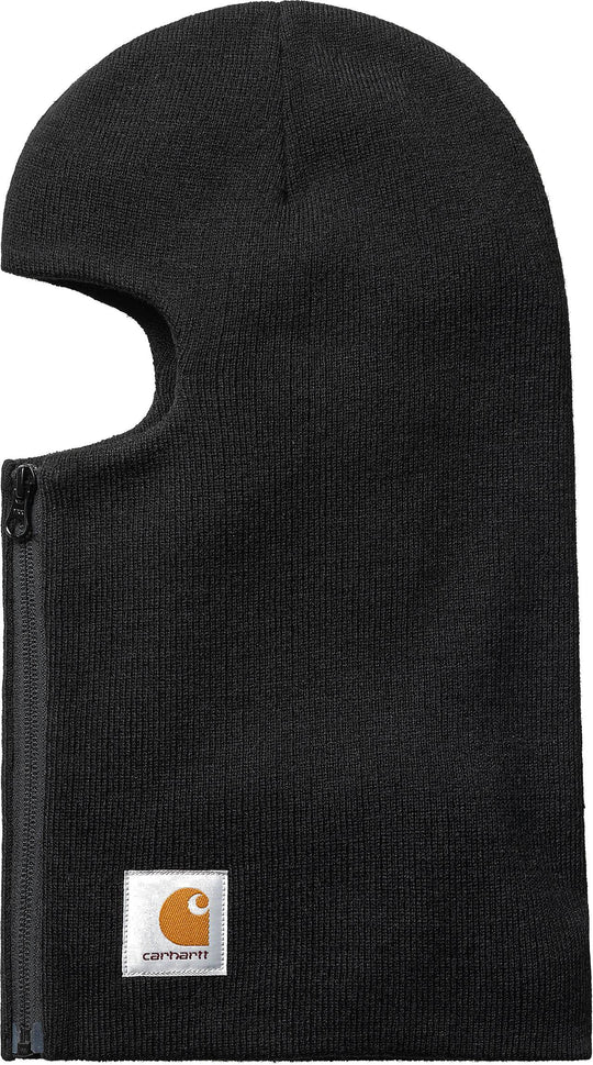  Carhartt Wip Zip Mask Black Uomo Nero