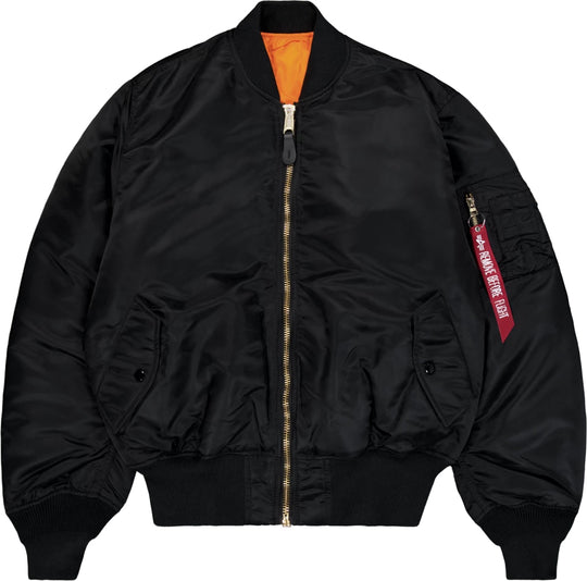  Alpha Industries Giacca Ma-1 Heritage Black Uomo Nero