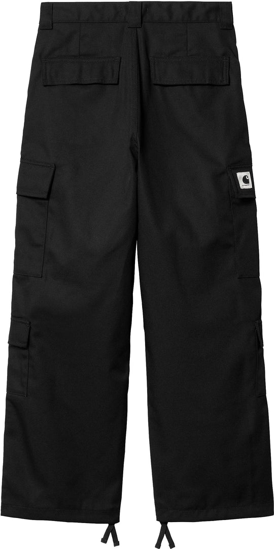  Carhartt Wip Pantalone W Kingley Pant Black Rigid Donna