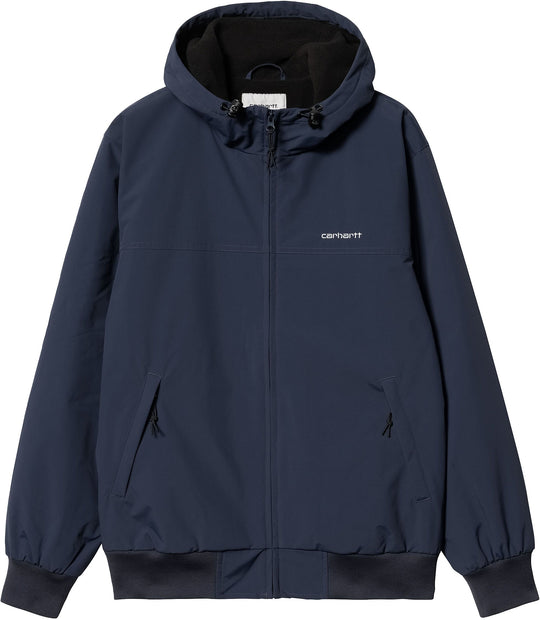  Carhartt Wip Giacca Hooded Sail Jacket Air Force Bue White Uomo Blue