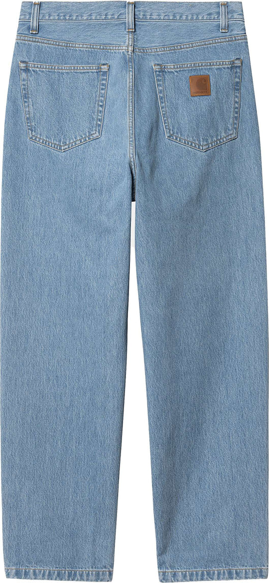  Carhartt Wip Jeans Aaron Pant Blue Stone Bleached Uomo
