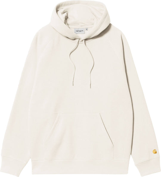  Carhartt Wip Felpa Hooded Chase Sweat Wax Gold Uomo