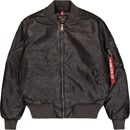  Alpha Industries Giacca Ma-1 Fl Vintage Black Uomo