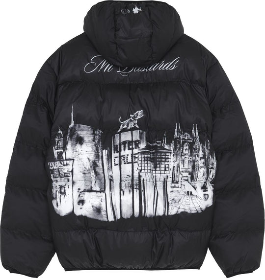  Iuter Giacca Club Dogo Skyline Storm Puff Jacket Black Uomo