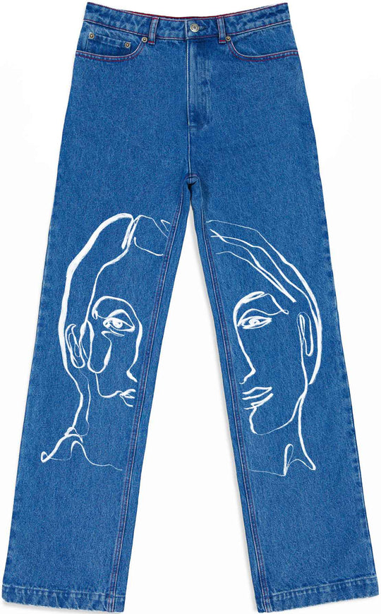  Encrè Jeans Idôle Blue Denim Uomo