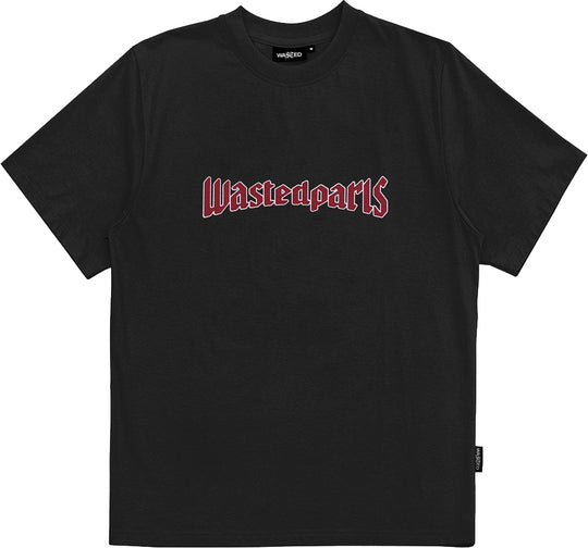  Wasted Paris T-shirt United Tee Black Uomo