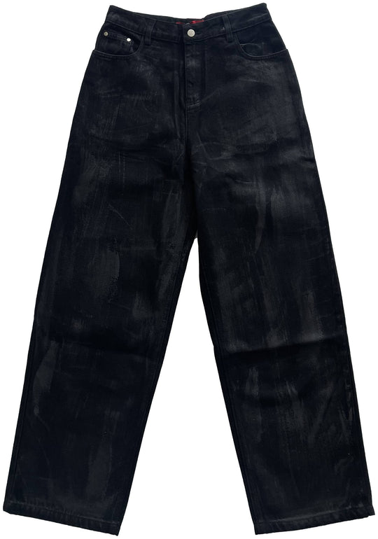  Acupuncture Jeans Paint Jeans Black Uomo