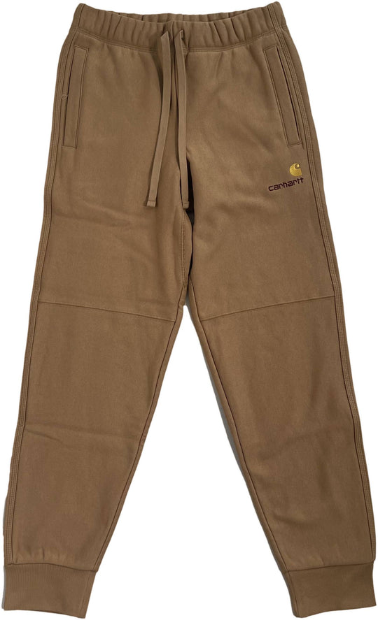  Carhartt Wip Pantaloni American Script Jogging Pant Peanut Uomo