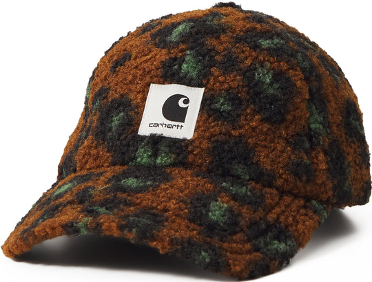  Carhartt Wip Cappello Orla Cap Camo Leo Jacquard Tamarind Uomo Leo-jacquard