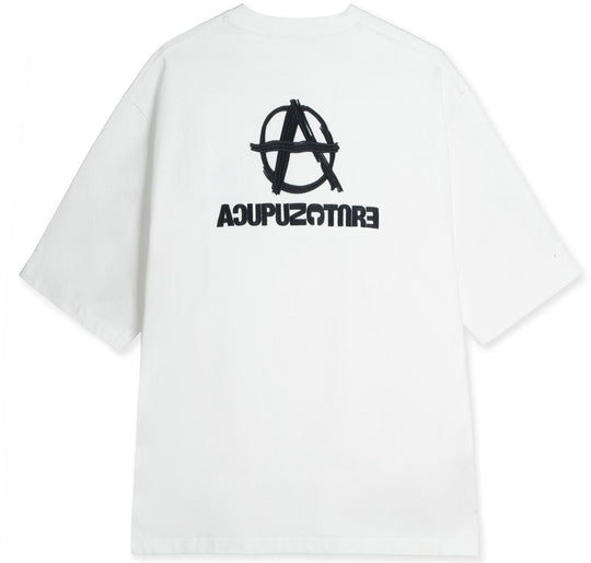  Acupuncture T-shirt Staggering Tshirt White Uomo
