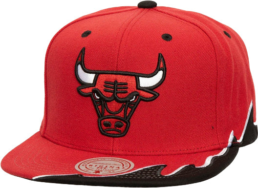  Mitchell & Ness Cappello Nba Rising Tide Snapback Bulls Red Mitchell E Ness Uomo