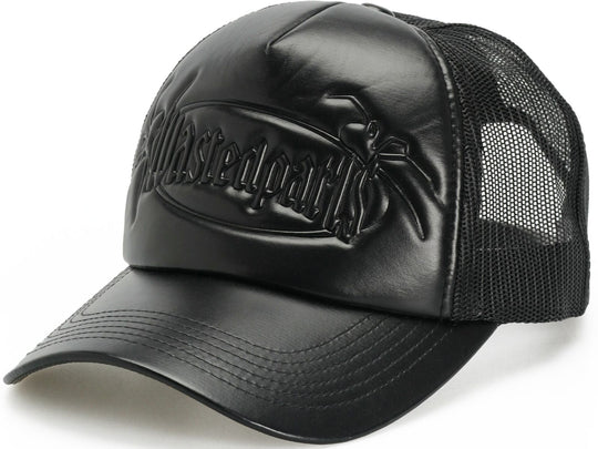  Wasted Paris Cappello Boiler Reset Trucker Cap Black Uomo