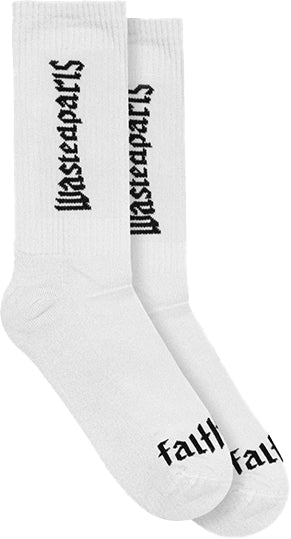  Wasted Paris Calze United Socks White Uomo