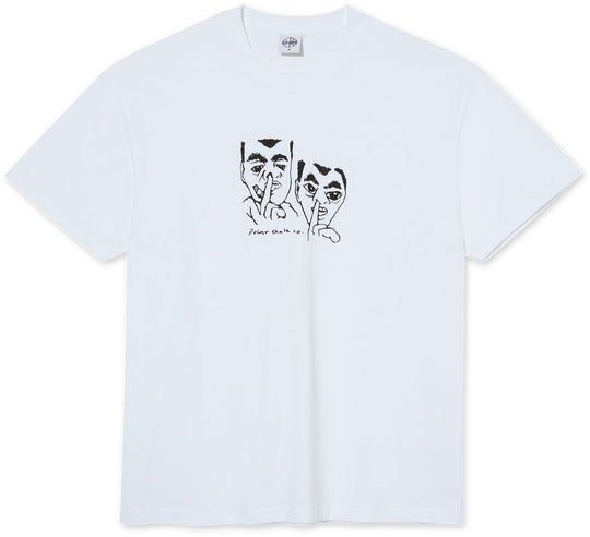  Polar Skate Co. T-shirt Boogers White Uomo