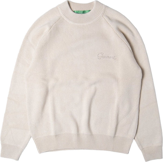  Garment Workshop Felpa Knitted Crewneck Sand Uomo