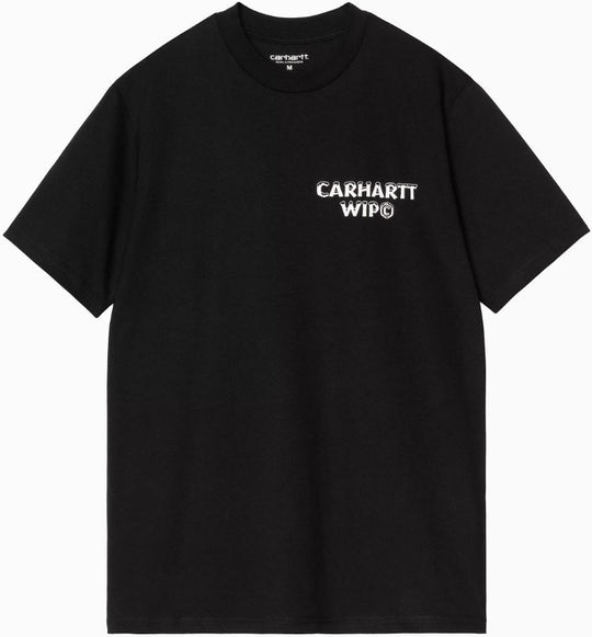  Carhartt Wip T-shirt Ss Ice T-shirt Black Uomo