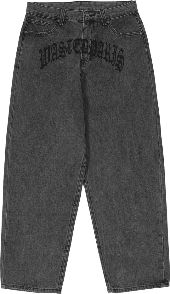  Wasted Paris Pantaloni Chrome Casper Pants Faded Black Uomo Fadedblack