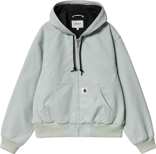  Carhartt Wip Giacca W Og Active Jacket Frosted Green Rinsed Donna Frostedgreen