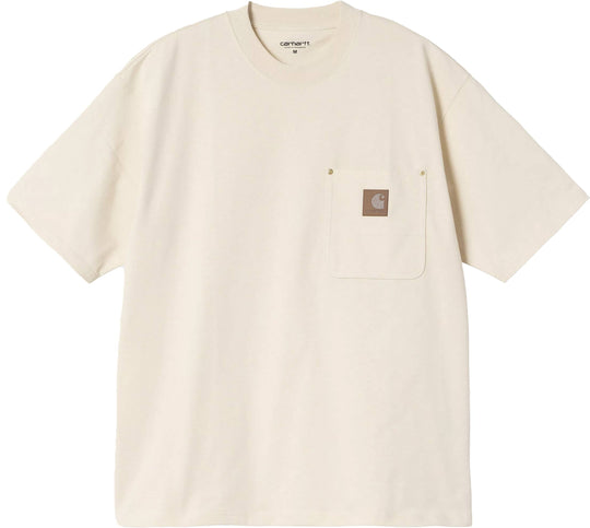  Carhartt Wip T-shirt Ss Eldon Pocket T-shirt Natural Uomo
