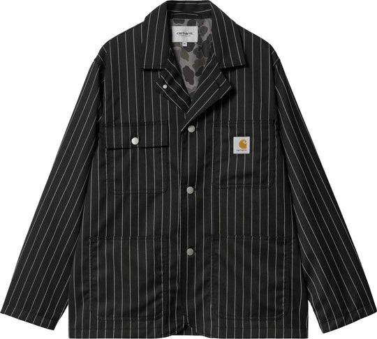  Carhartt Wip Giacca Seaton Blazer Black Wax Uomo Blackwax