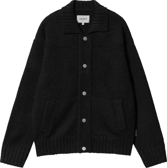  Carhartt Wip Cardigan Santa Fe Cardigan Black Uomo