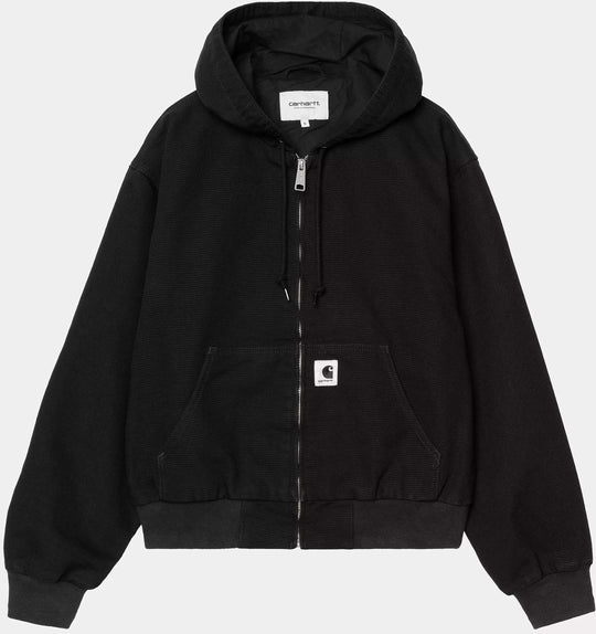  Carhartt Wip Giacca W Og Active Jacket Black Rinsed Donna
