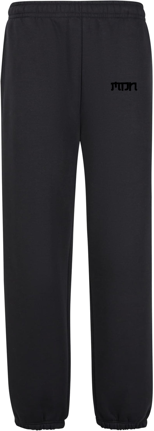  Mdn Pantaloni Japan Logo Tonal Ebroided Sweatpant Black Black Uomo