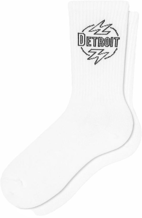  Carhartt Wip Calze Ablaze Socks White Black Uomo