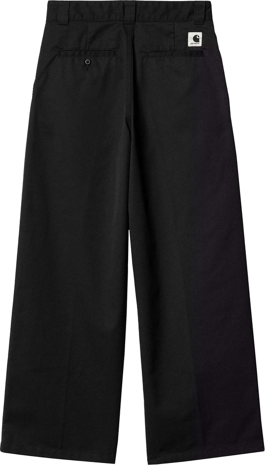  Carhartt Wip Pantaloni W Craft Pant Black Rinsed Donna