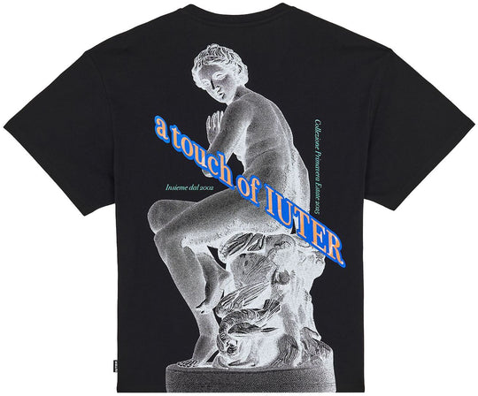  Iuter T-shirt Nymph Tee Black Uomo Nero