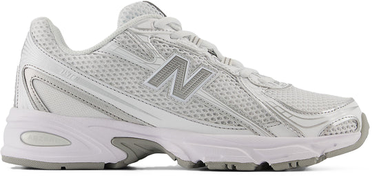  New Balance Scarpe U 740 Wm2 White Silver Uomo Nero