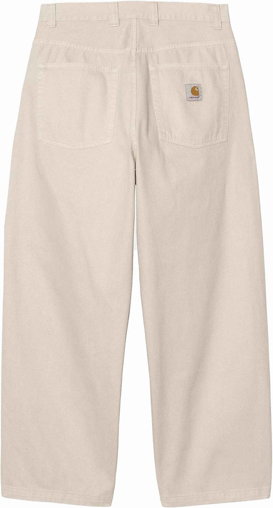  Carhartt Wip Jeans Brandon Pant Fleur De Sel Stone Dyed Uomo Fleurdesel