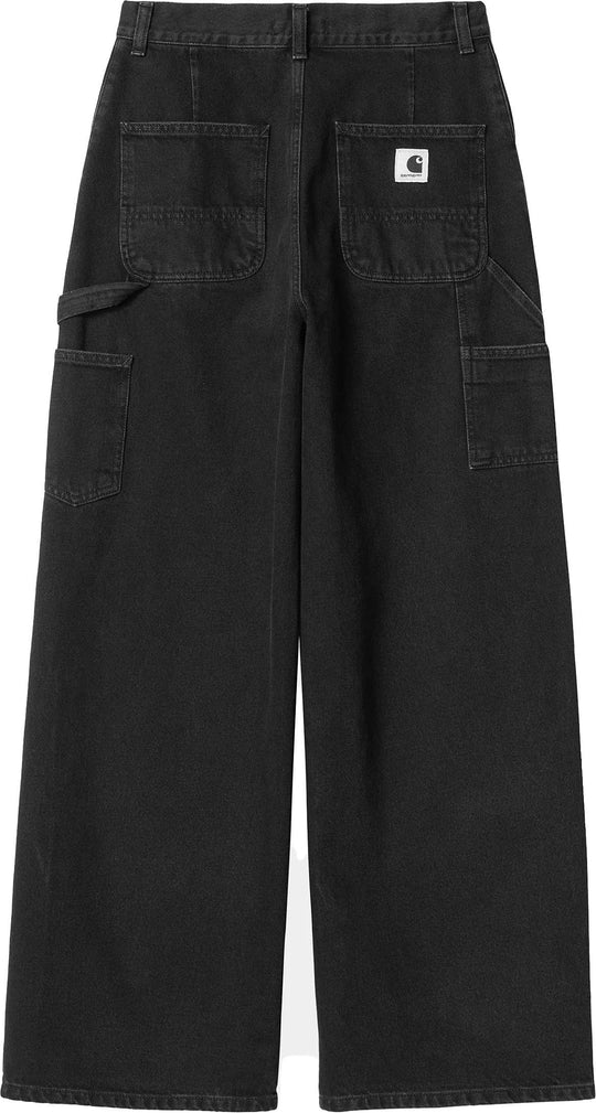  Carhartt Wip Jeans W Jens Pant Black Stone Washed Donna Blackstone