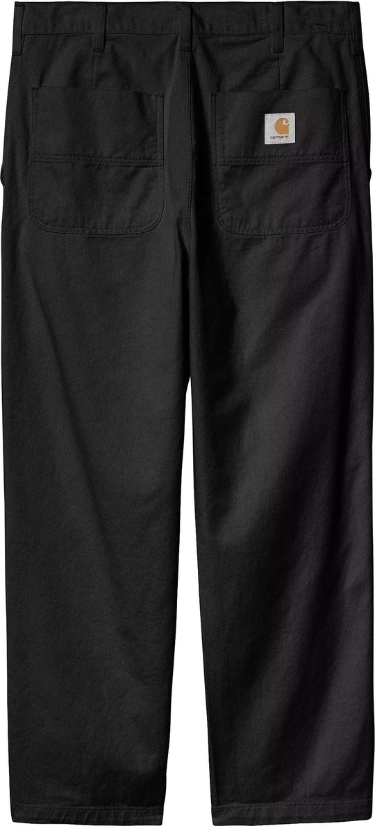  Carhartt Wip Pantalone Albert Pant Black Rinsed Uomo Blackrinsed