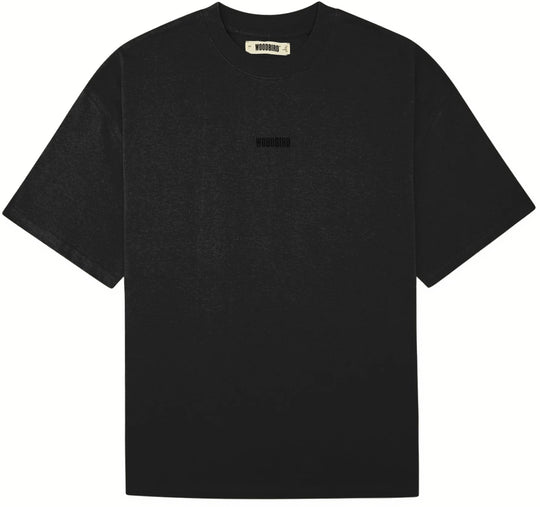  Woodbird T-shirt Wb Beam Base Tee Black Uomo