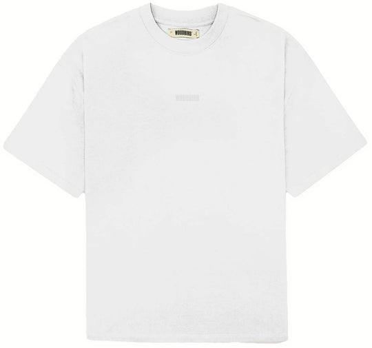  Woodbird T-shirt Wb Beam Base Tee White Uomo