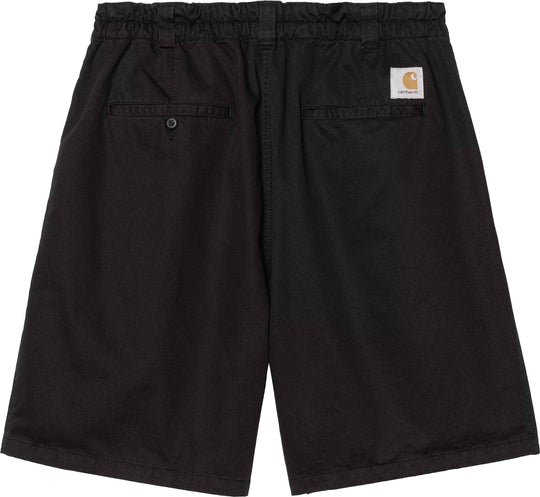 Carhartt Wip Shorts Marv Short Black Stone Washed Uomo Blackstonewashed
