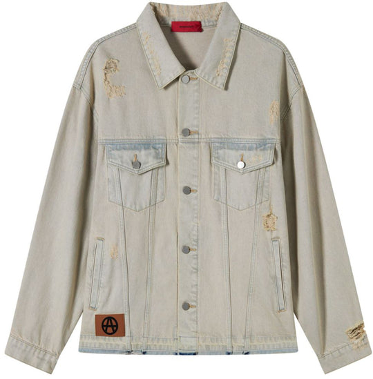  Acupuncture Giacca Acu 90 S Denim Jacket Beige Uomo