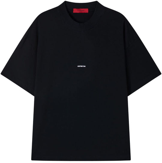  Acupuncture T-shirt Logo T-shirt Black Uomo