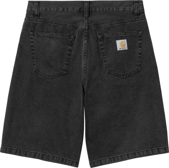  Carhartt Wip Short Landon Short Black Stone Washed Uomo Blackstonewashed