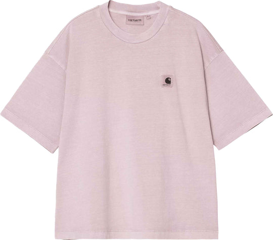  Carhartt Wip T-shirt W Ss Nelson T-shirt Hortensia Garment Dyed Donna Hortensiagarmentdyed