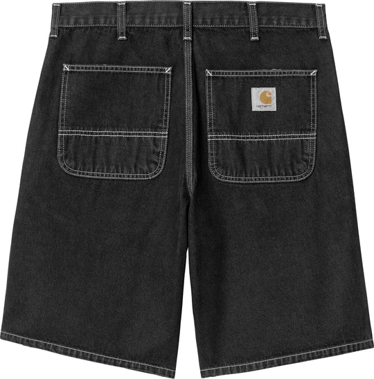  Carhartt Wip Short Simple Short Black Stone Washed Uomo Blackstonewashed