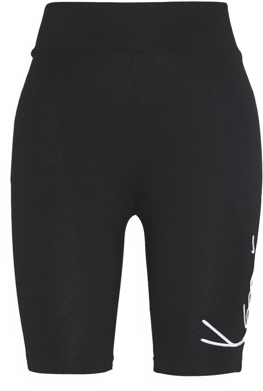 Karl Kani Shorts Signature Essential Cycling Short Black Donna